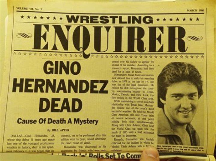 The Death Of Gino Hernandez Is One Of The Most Suspicious In Wrestling