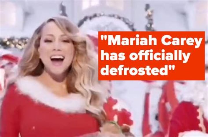 The Defrosting of Mariah Carey (All I Want For Christmas Is You) YouTube