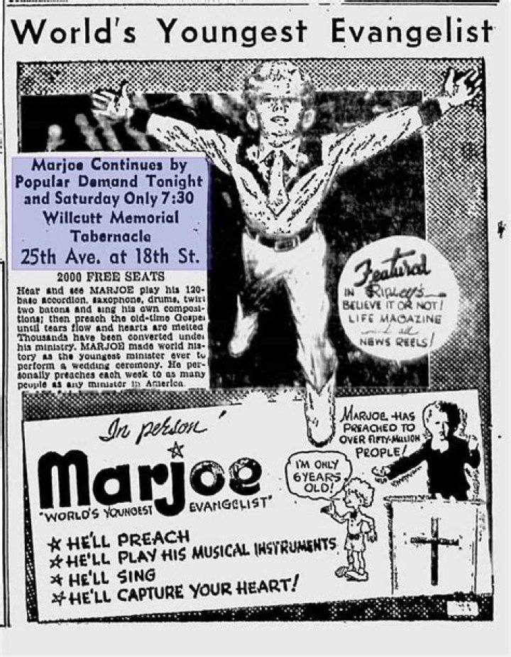 The Extraordinary Life of Marjoe Gortner From Child Evangelist to that