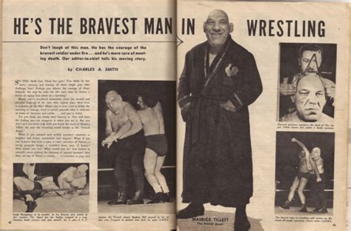 The French Angel Wrestler, Maurice Tillet, Death Masks, and how he