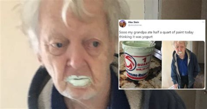 The Grandpa Paint Grandpa / Grandpa Ate Paint Know Your Meme