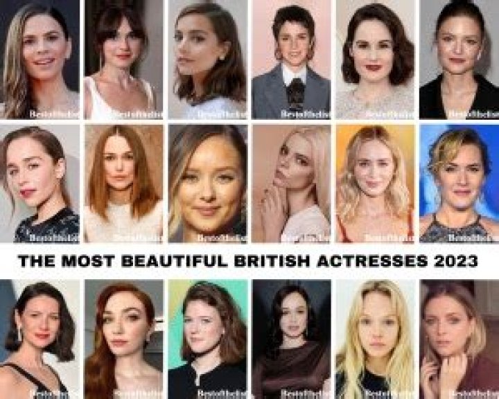The most beautiful British actresses of all time Actrices blondes