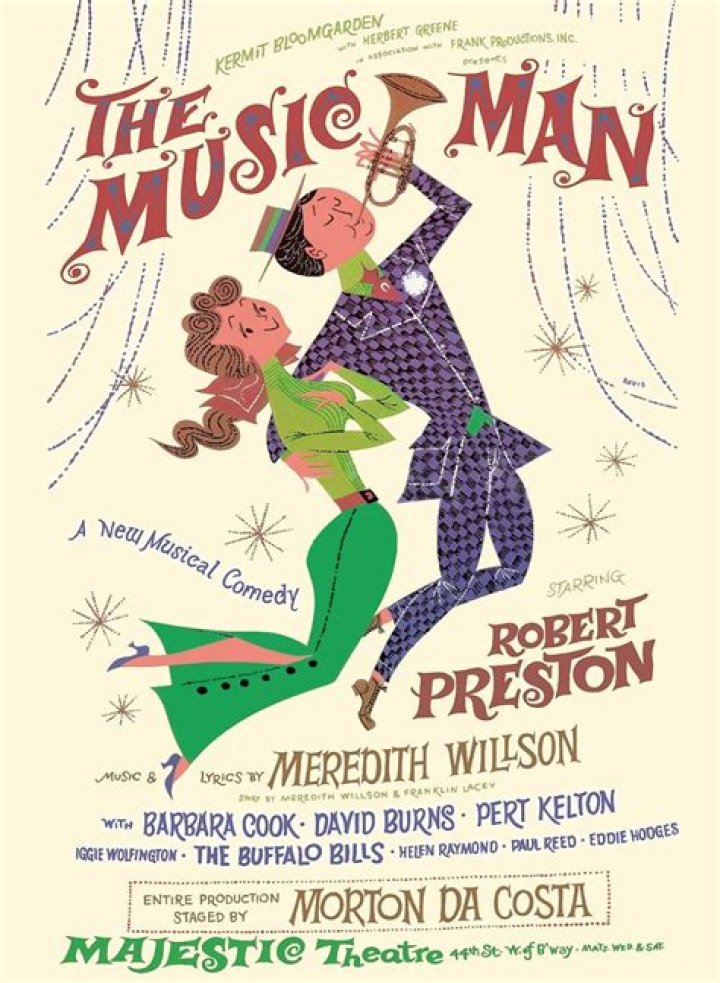 The Music Man Poster Reel Life With Jane