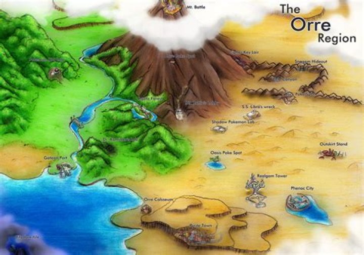 The Orre Region by MissionSunshine on DeviantArt