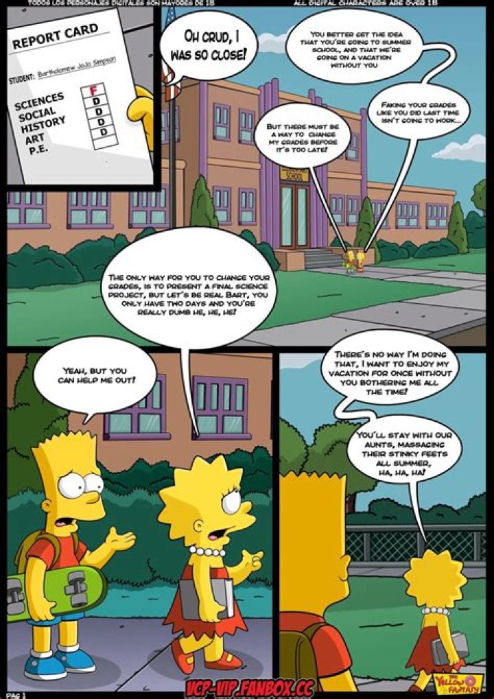 The yellow fantasy 4 part 1 r/SimpsonsRule34