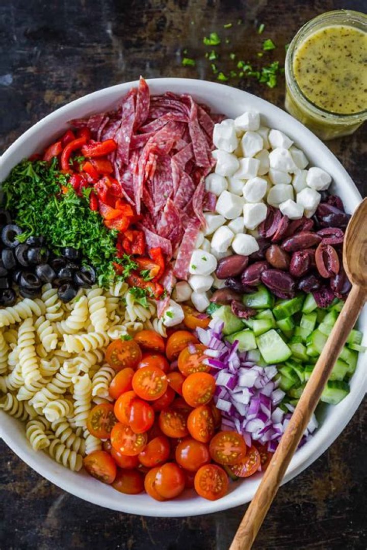 This Loaded Italian Pasta Salad Is Better Than Any Mayo Drenched Pasta