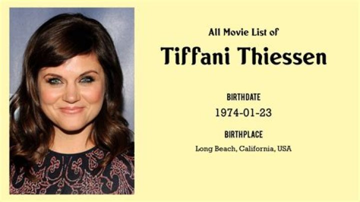 Tiffani Thiessen Movies list Tiffani Thiessen Filmography of Tiffani