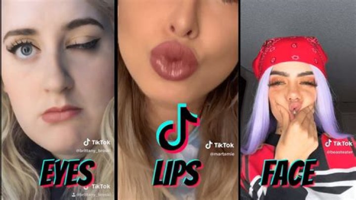Tik Tok Eyes And Lips Emoji Shocked Face Sticker By S vrogue.co