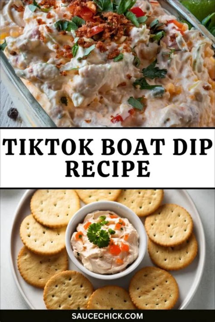 TikTok Boat Dip Recipe 4 Sons 'R' Us