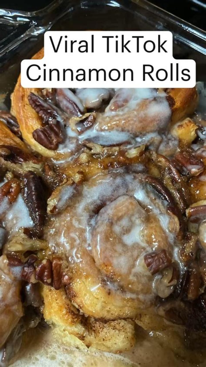 TikTok Cinnamon Rolls Recipe Eating on a Dime