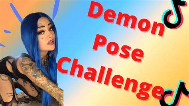 Tiktok demon pose challenge YouTube
