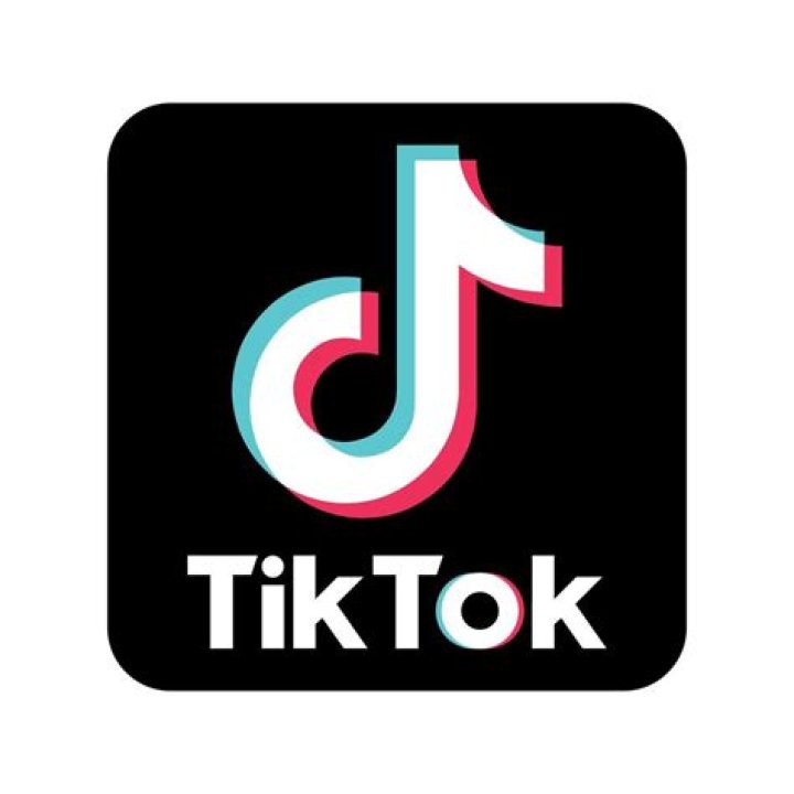 Tiktok tik tok musically logo icon Social media icons set Logo Vector
