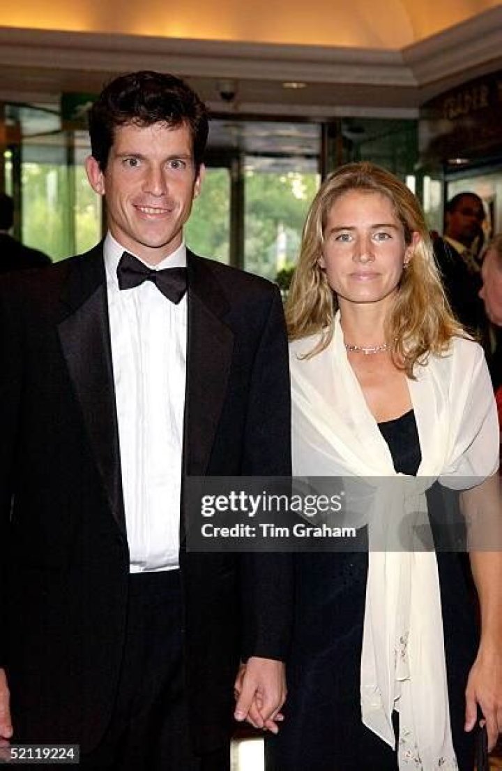 Tim Henman and his wife Lucy Heald attending the 2010 Wimbledon Gala