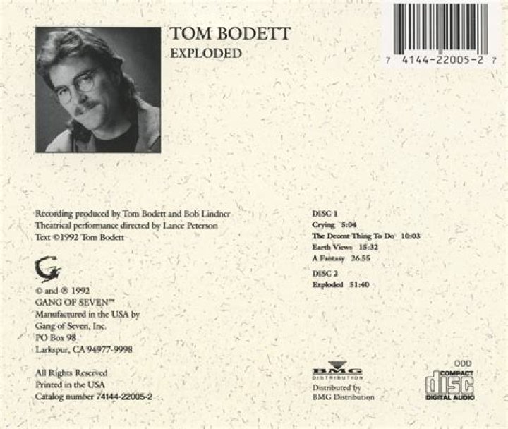 Tom Bodett Wife Name Who Is Rita A Ramirez?