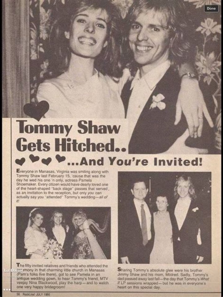 Tommy shaw and wife hires stock photography and images Alamy