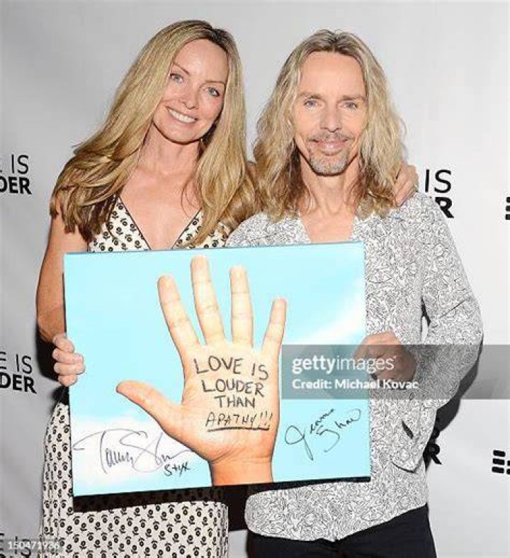 Tommy Shaw And Wife Jeanne At The Los Angeles Premiere Of 'Anvil! The