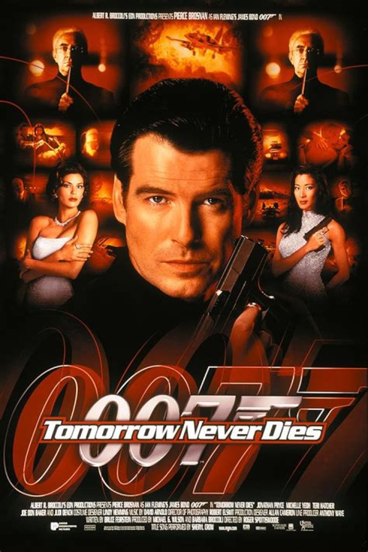 Tomorrow Never Dies *** (1997, Pierce Brosnan, Jonathan Pryce, Michelle
