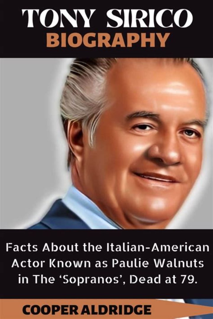 Tony Sirico Biography Facts, Childhood, Family Life & Achievements