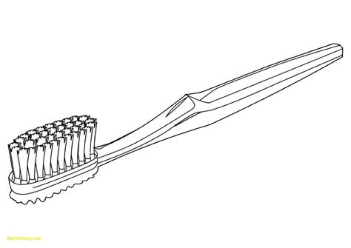 Toothbrush Coloring Page At GetColorings Free Printable Colorings 42120