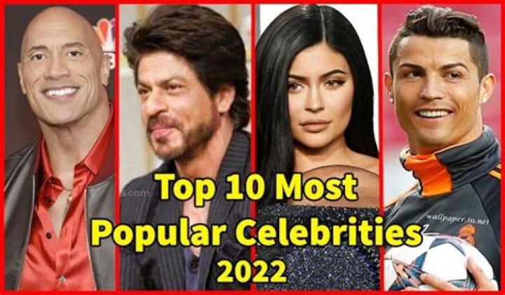 Top 10 Most Popular Celebrities in the World 2023