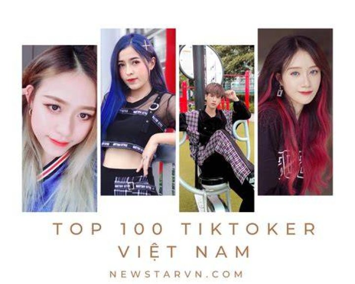 Top 100 Tiktoker Việt Nam nhiều Follow nhất C&ocirc;ng ty Newstar C&ocirc;ng ty