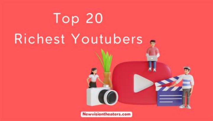 Top 20 Richest Youtubers in the World [2024 Highest Paid]