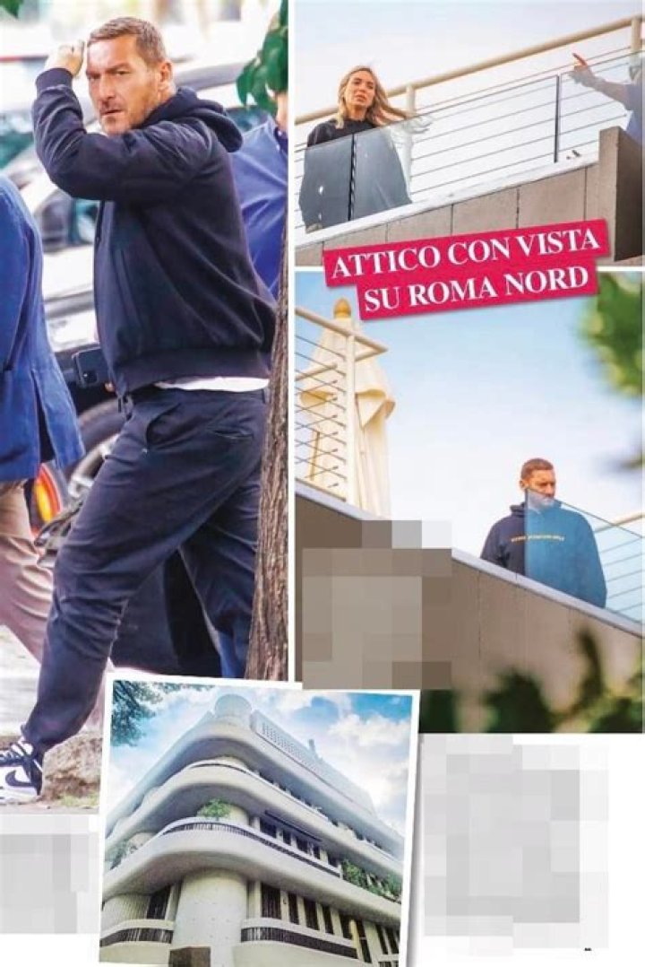 Totti prende casa con Noemi Bocchi, le foto dell&rsquo;appartamento di lusso