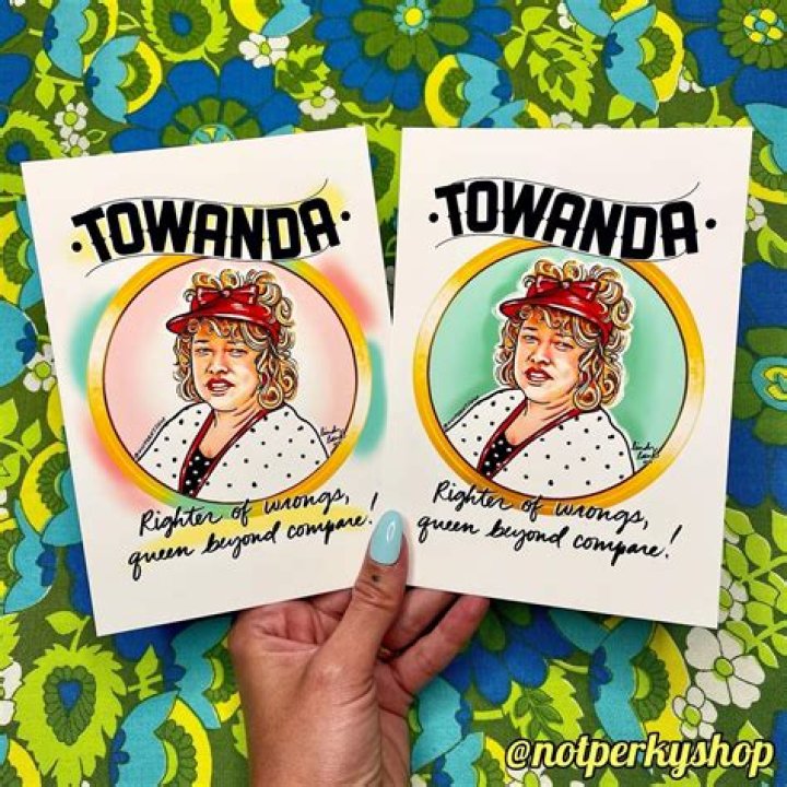 Towanda Fried Green Tomatoes Kathy Bates Portrait 90s Classic Etsy