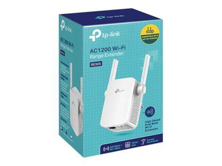 TPLINK AC1200 WiFi Range Extender w/ Gigabit Port (RE355) eBay