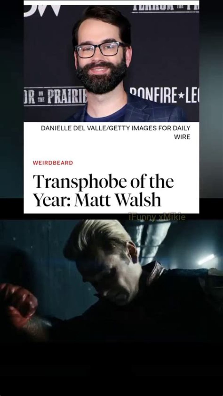 Transphobe of the Year Matt Walsh The New Republic