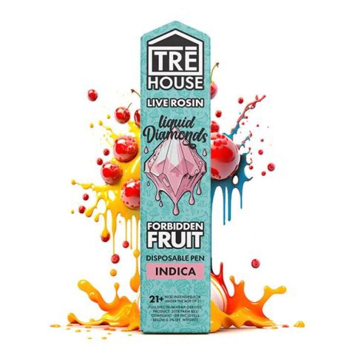 Trehouse Live Rosin Liquid Diamonds Vape Pen + D8 + D9 + D10 + HHC