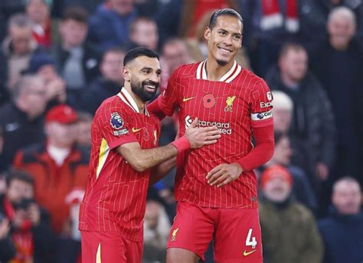 Trent AlexanderArnold and Mo Salah in incredible shape as pair have ab