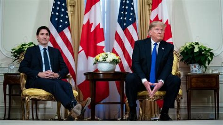 Trump calls Trudeau "twofaced" after viral video