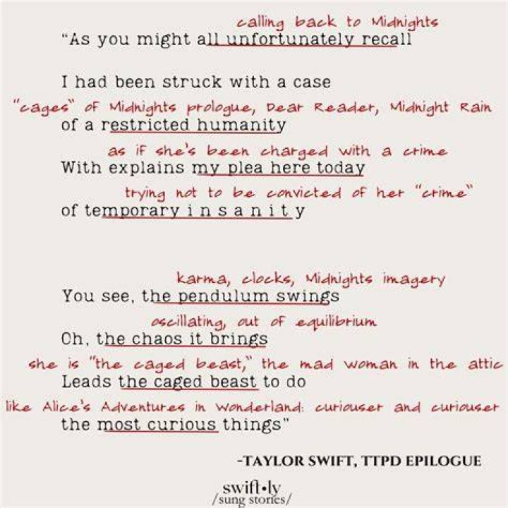TTPD prologue &ldquo;All&rsquo;s Fair in Love & Poetry&rdquo; referencing John Lyly r