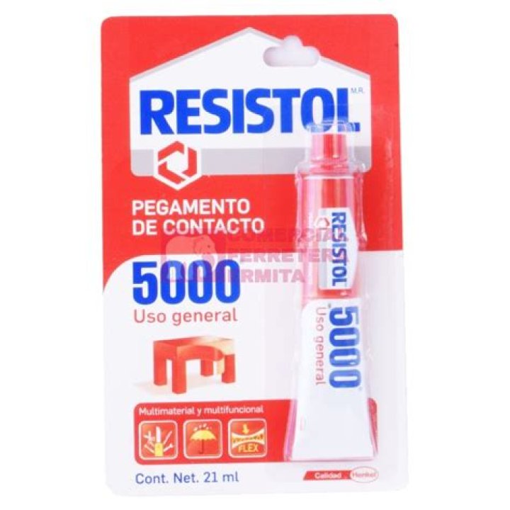 Tubo Resistol 5000 21 Ml. Comercial Ferretera Ermita