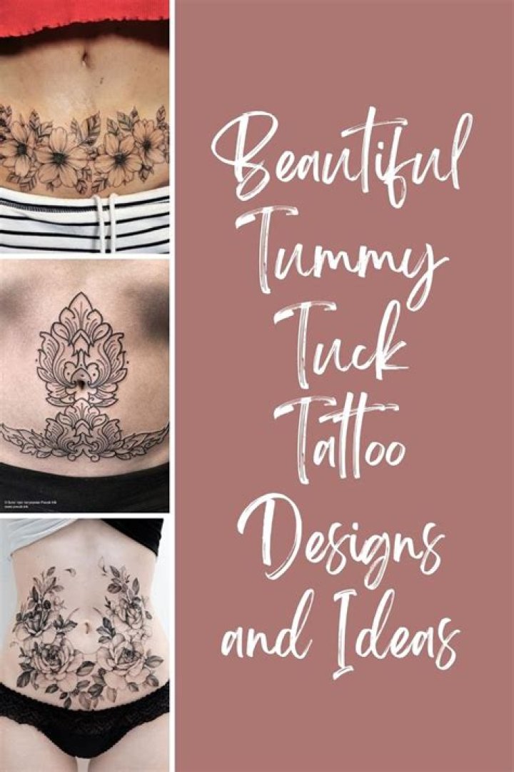 Tummy Tuck Tattoo Ideas Printable Calendars AT A GLANCE