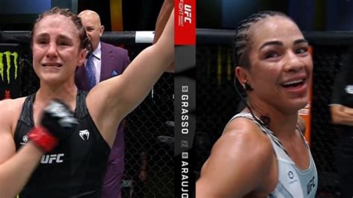 UFC Fight Night 212 results Alexa Grasso Outpoints Viviane Araujo