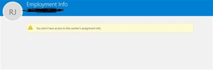 Unable to see future dated hires assignment information via Responsive