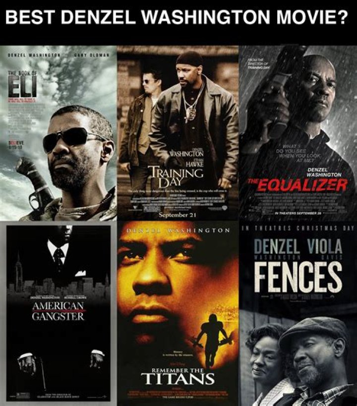 Unforgettable Films With Denzel Washington