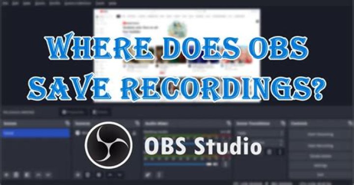 Unlocking The Mystery: Where Are OBS Recordings Saved?