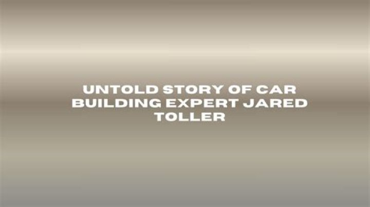 Unraveling The Life And Journey Of Jared Toller
