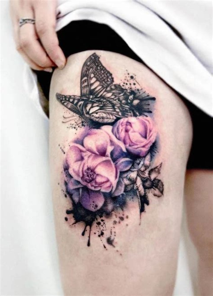 Unveiling The Enchanting World Of Floral Thigh Tattoos: Discoveries And Insights