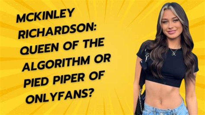 Unveiling The Mystery: McKinley Richardson Of Leakd