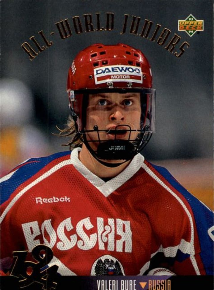 Valeri Bure Hockey Price Guide Valeri Bure Trading Card Value Beckett