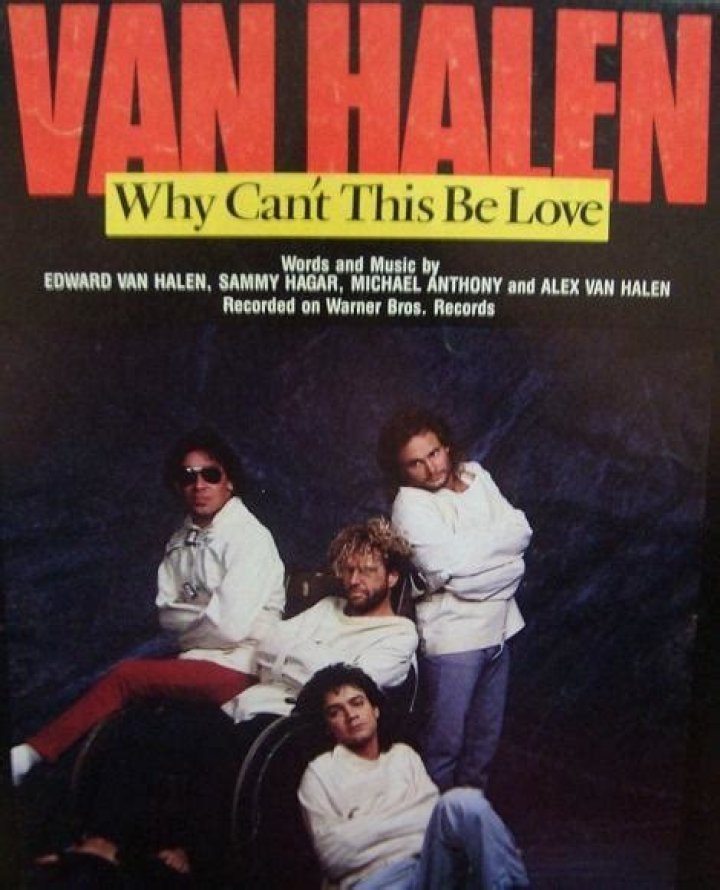 Van Halen Why Can't This Be Love Vinyl Clocks