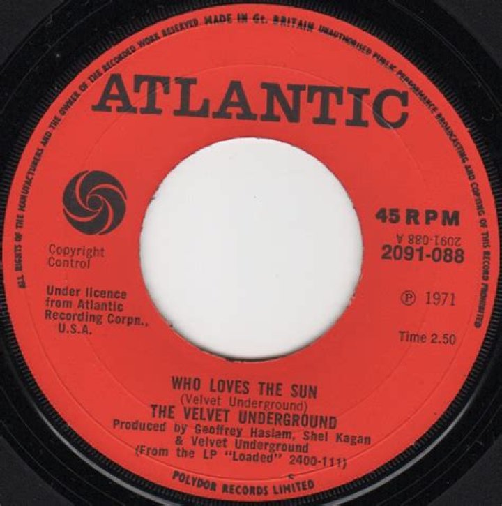 Velvet Underground Who Loves The Sun Lyrics YouTube
