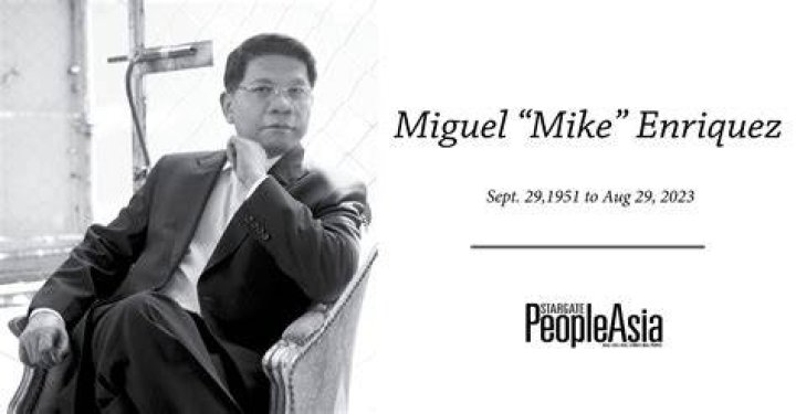 Veteran newscaster Mike Enriquez passes away at 71 PeopleAsia
