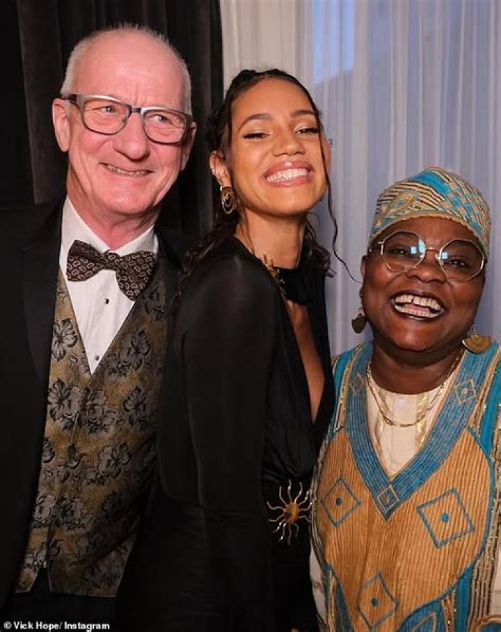 Vick Hope Parents Geordie Nigel Hope, Adeline Nwosu