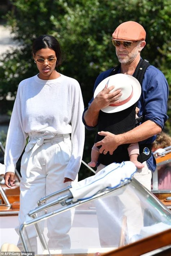 Vincent Cassel, 52, steps out with wife Tina Kunakey, 22, and their