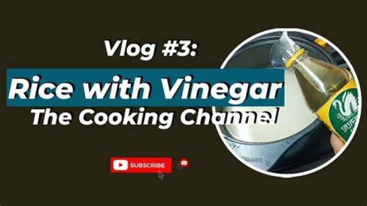Vlog3 Rice with Vinegar Tips The Cooking Challenge YouTube